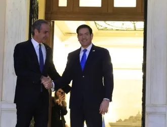 Σε εξέλιξη η συνάντηση Μητσοτάκη-Ρούμπιο