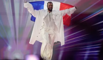 Slimane στη σκηνή της Eurovision