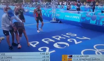 Ολυμπιακοί Αγώνες 2024: Τριαθλητής κάνει εμετό αφού κολύμπησε στον Σηκουάνα