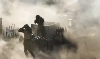 Israeli artillery soldiers