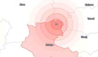 Ισχυρός σεισμός 5,9 Ρίχτερ στην Ανατολική Τουρκία - Μικρό το εστιακό βάθος 