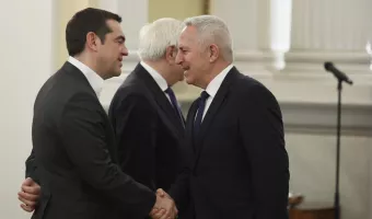 Τσίπρας με Αποστολάκη