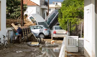 Ρόδος: Η κακοκαιρία έμοιαζε με το φαινόμενο της Βαλένθια 