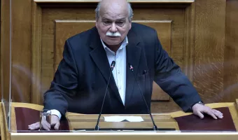 Νίκος Βούτσης στο βήμα