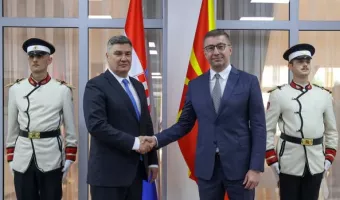 Β. Μακεδονία: Ο πρόεδρος της Κροατίας καλεί τα Σκόπια να μην υποκύψουν σε εκβιασμούς