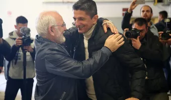 Σαββίδης με Λουτσέσκου