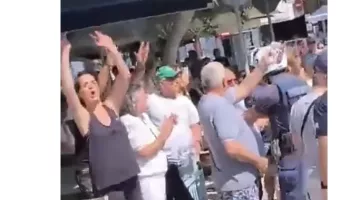 Ένταση στον Άγιο Νικόλαο Κρήτης με Ισραηλινούς τουρίστες και διαδηλωτές Κρήτη