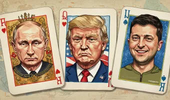 Putin Trump and Zelensky