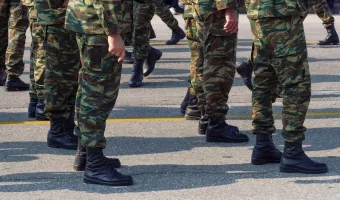 Greek Army soldiers