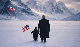 τραμπ πιγκουίνος 