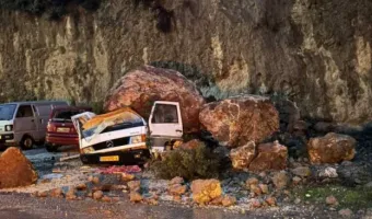 Κατολισθήσεις στην Πάργα