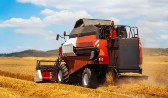 harvesting machine 