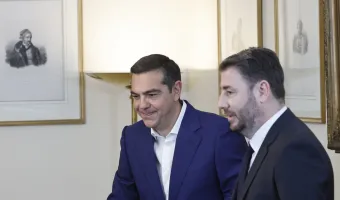Ανδρουλάκης - Τσίπρας Eurokinissi