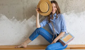 denim και λινό 