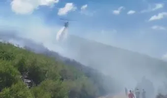 Βοιωτία φωτιά