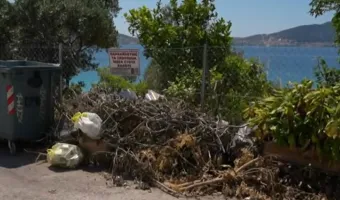 Σαλαμίνα: Τόνοι σκουπίδια σε παράνομες χωματερές