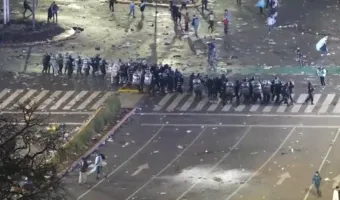 Χάος στο Μπουένος Άιρες μετά την ήττα της Αργεντινής – Επεισόδια με την αστυνομία