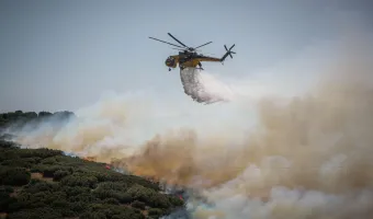 Κρήτη: 2 άνθρωποι χωρίς τις αισθήσεις τους στη φωτιά στο Ρέθυμνο