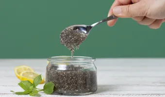 Παγάκια καρύδας με chia
