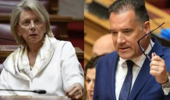 Έλενα Ακρίτα και Άδωνις Γεωργιάδης