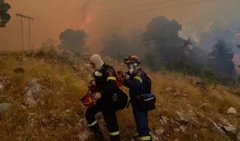 Φωτιά σε Αττική και Βοιωτία