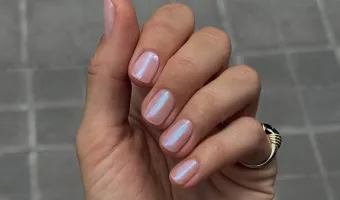 Aqua Glazed μανικιούρ