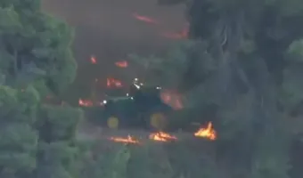 Τρακτέρ στη Χαλκιδική