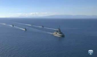 φρεγάτα στο Αιγαίο