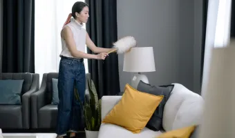σπίτι και σκόνη