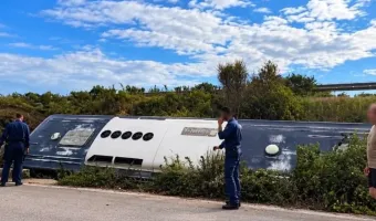 Εκτροπή λεωφορείου