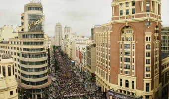 Διαδήλωση στην Ισπανία