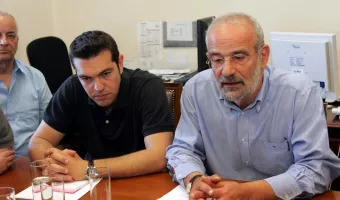 Αλαβάνος Τσίπρας