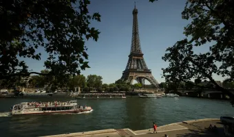 Eiffel Tower during a sunny day in Paris