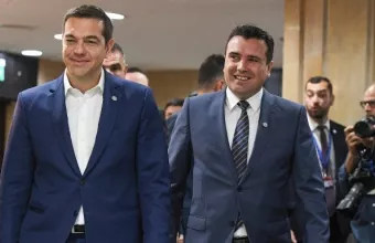 Τσίπρας και Ζάεφ συμφώνησαν να αναλάβουν πρωτοβουλίες για την περαιτέρω στήριξη της Συμφωνίας των Πρεσπών Τσίπρας_Ζάεφ