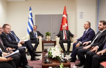 Συνάντηση Μητσοτάκη - Ερντογάν: Συμφωνία για περιορισμό προσφυγικών ροών
