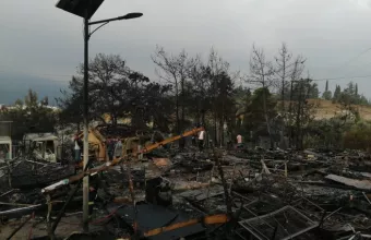 Σάμος: Δώδεκα συλλήψεις για την φωτιά και τα επεισόδια στο ΚΥΤ 
