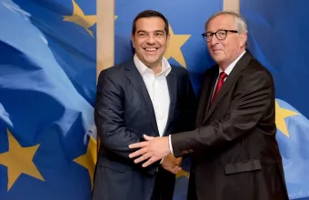 Τσίπρας σε Γιούνκερ: Να αρχίσουν οι ενταξιακές διαπραγματεύσεις με την Β. Μακεδονία