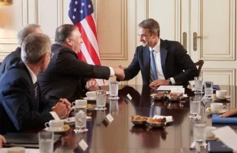 Μητσοτάκης σε Πομπέο: Η Τουρκία παραβιάζει κατάφωρα  κυριαρχικά δικαιώματα Ελλάδας και Κύπρου