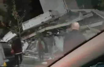Σεισμός Αλβανία: Ισοπεδώθηκαν σπίτια στο Δυρράχιο (Video)