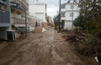 Εικόνες καταστροφής σε Θάσο και Χαλκιδική (pics, vid)