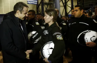 Μητσοτάκης: Η αστυνομία θα είναι στο δρόμο, όχι στα γραφεία