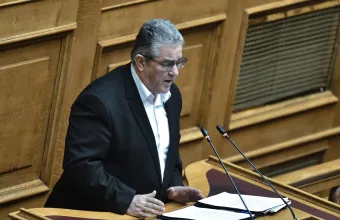 Ο Δημήτρης Κουτσούμπας στη δίκη της Χρυσής Αυγής