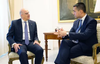 Δένδιας - Ντι Μάιο: Ταχεία οριοθέτηση ΑΟΖ  Ελλάδας – Ιταλίας 
