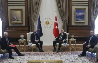 Μισέλ: Επανέλαβε την στηρίξη του σε Ελλάδα, Βουλγαρία και Κύπρο στη συνάντησή του με τον Ερντογάν