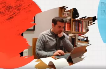Κορωνοϊός: Ο Αλέξης Τσίπρας  και στελέχη του ΣΥΡΙΖΑ «μένουν σπίτι» (video)