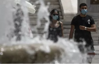 καύσωνας, μέτρα του δήμου Αθηναίων