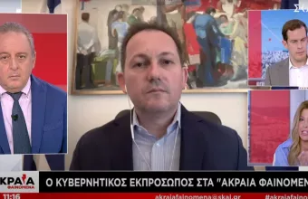 Πέτσας στον ΣΚΑΪ: Αναμένουμε απάντηση των ειδικών για άνοιγμα της εστίασης στις 25 Μαίου