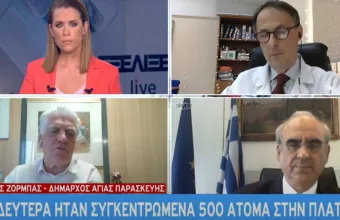 Δήμαρχος Αγίας Παρασκευής στον ΣΚΑΪ: Χαίρομαι που κλείνει η πλατεία Αγίου Ιωάννου