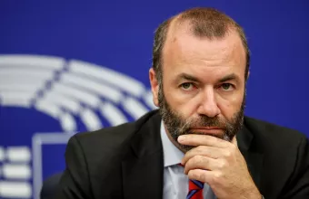 O Πρόεδρος του Ευρωπαϊκού Λαϊκού Κόμματος Μάνφρεντ Βέμπερ