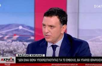 Κικίλιας σε ΣΚΑΪ: Με ιεράρχηση το εμβόλιο κορωνοϊού, δεν θα είναι υποχρεωτικό